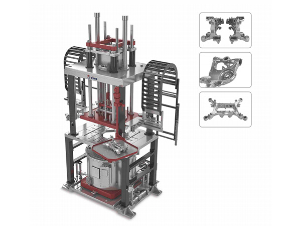 Crucible furnace lpdc machine